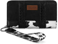 Wrangler Wristlet Western Wallet Women Cow Wallets for Cards Coins Cash