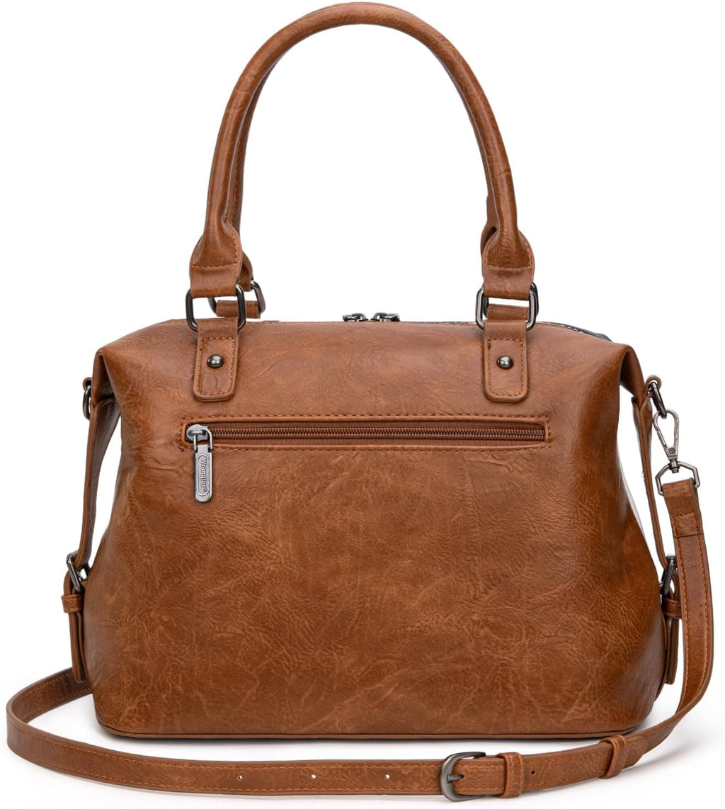 Wrangler Doctor Bag Top Handle Purse Hobo Shoulder Barrel Satchel Handbags for Women