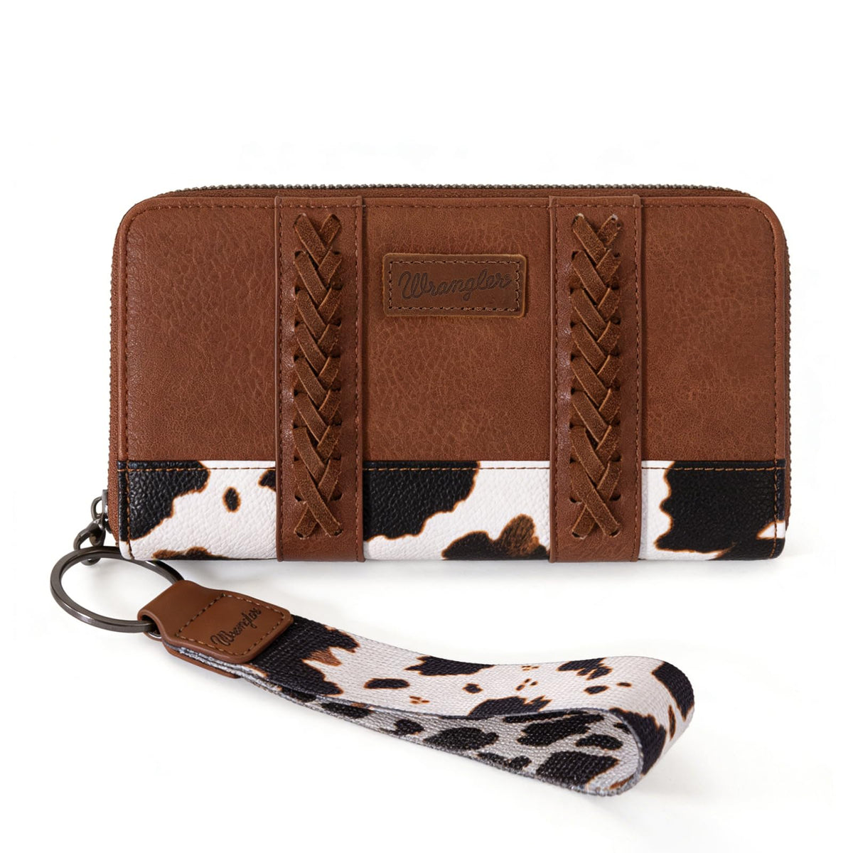 Wrangler Wristlet Western Wallet Women Cow Wallets for Cards Coins Cash