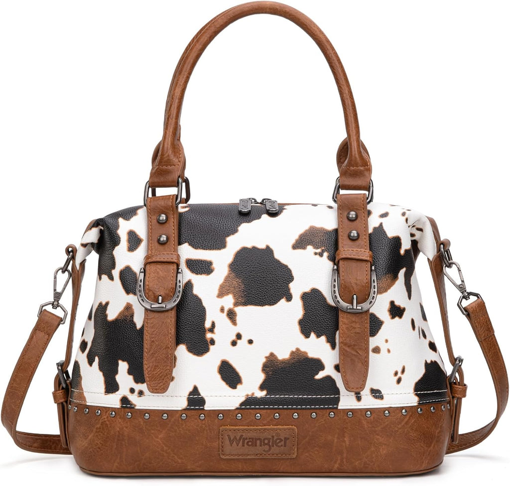 Wrangler Doctor Bag Top Handle Purse Hobo Shoulder Barrel Satchel Handbags for Women