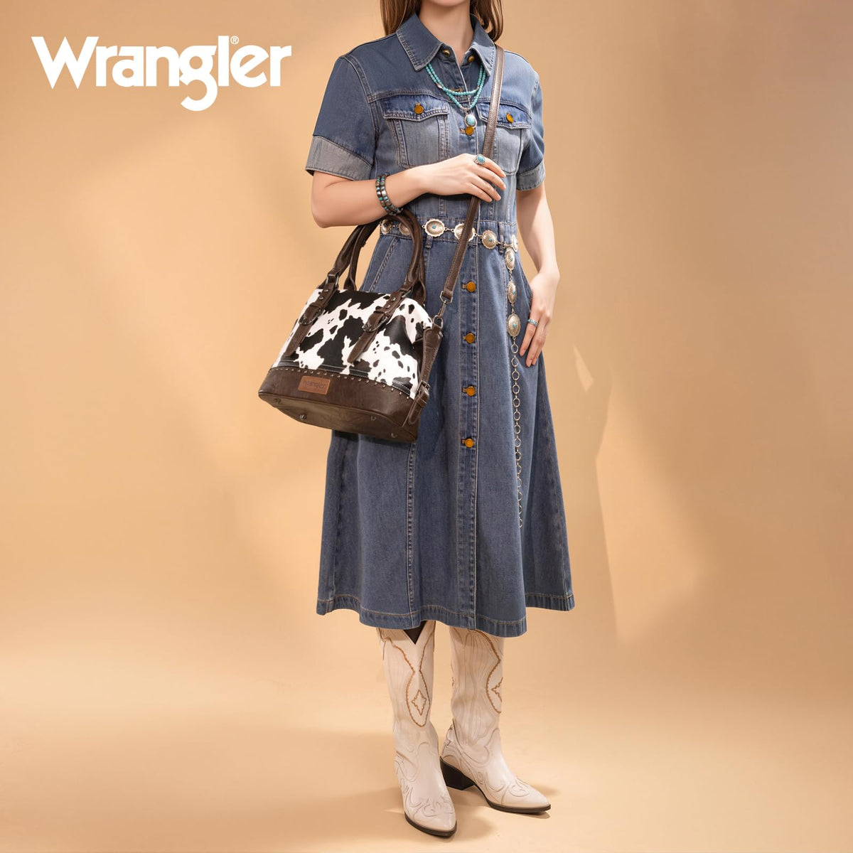 Wrangler Doctor Bag Top Handle Purse Hobo Shoulder Barrel Satchel Handbags for Women