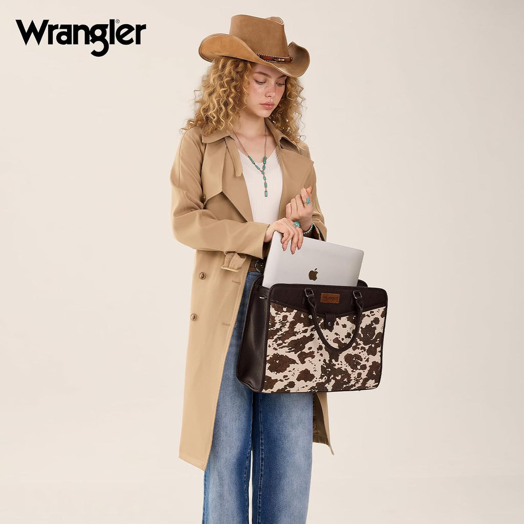 Wrangler Laptop Tote Bag for Women Fits 15.6 In Laptop for Travel and Work