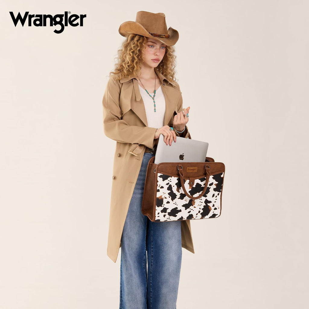 Wrangler Laptop Tote Bag for Women Fits 15.6 In Laptop for Travel and Work