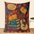 Cute Highland Cow Flannel Throw Blanket