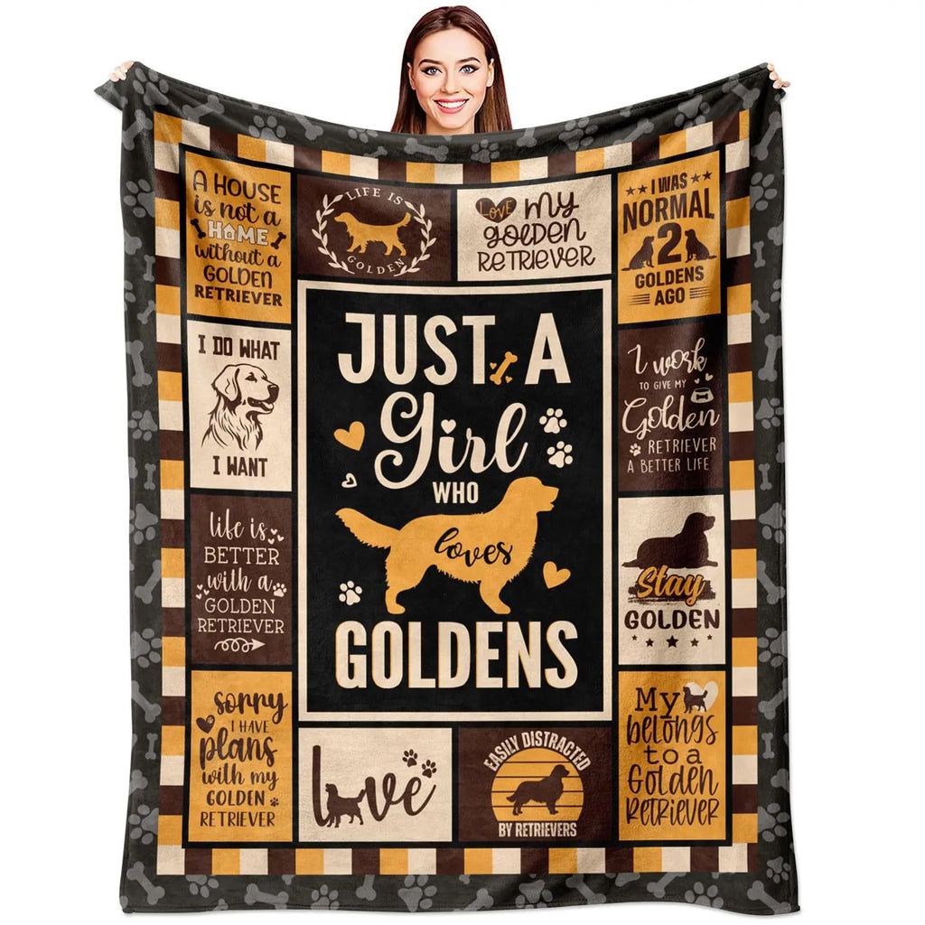 Highland Cow & Brown Floral Cozy Flannel Blanket | Farmhouse Throw