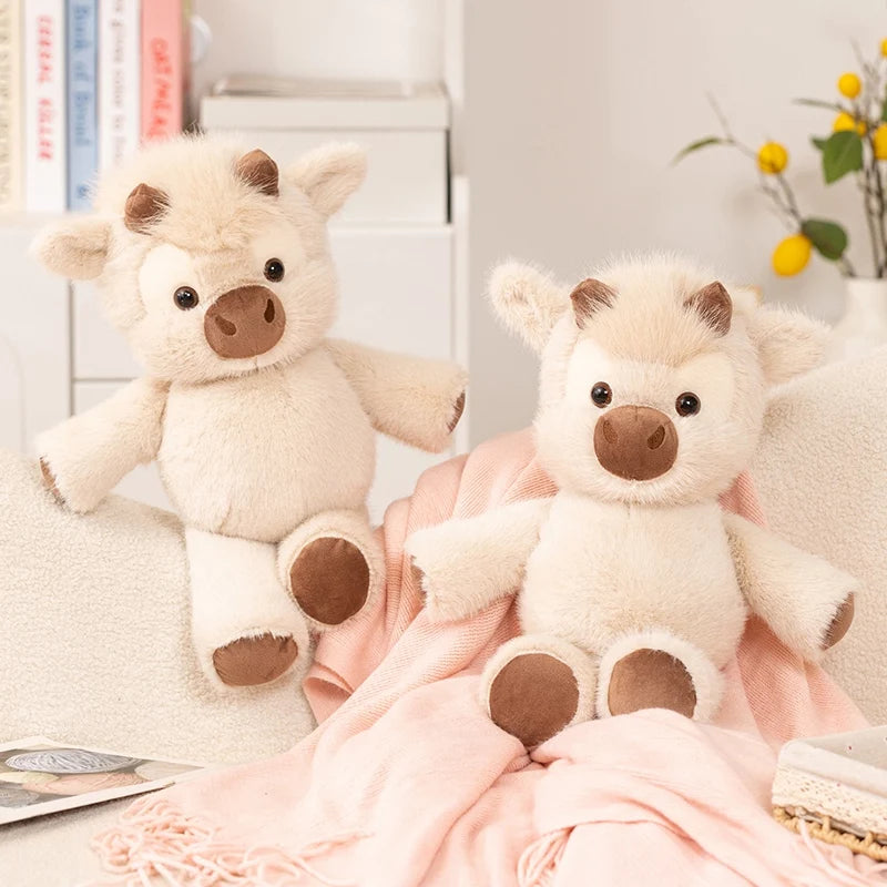Huggable Highland Cattle Stuffed Animal