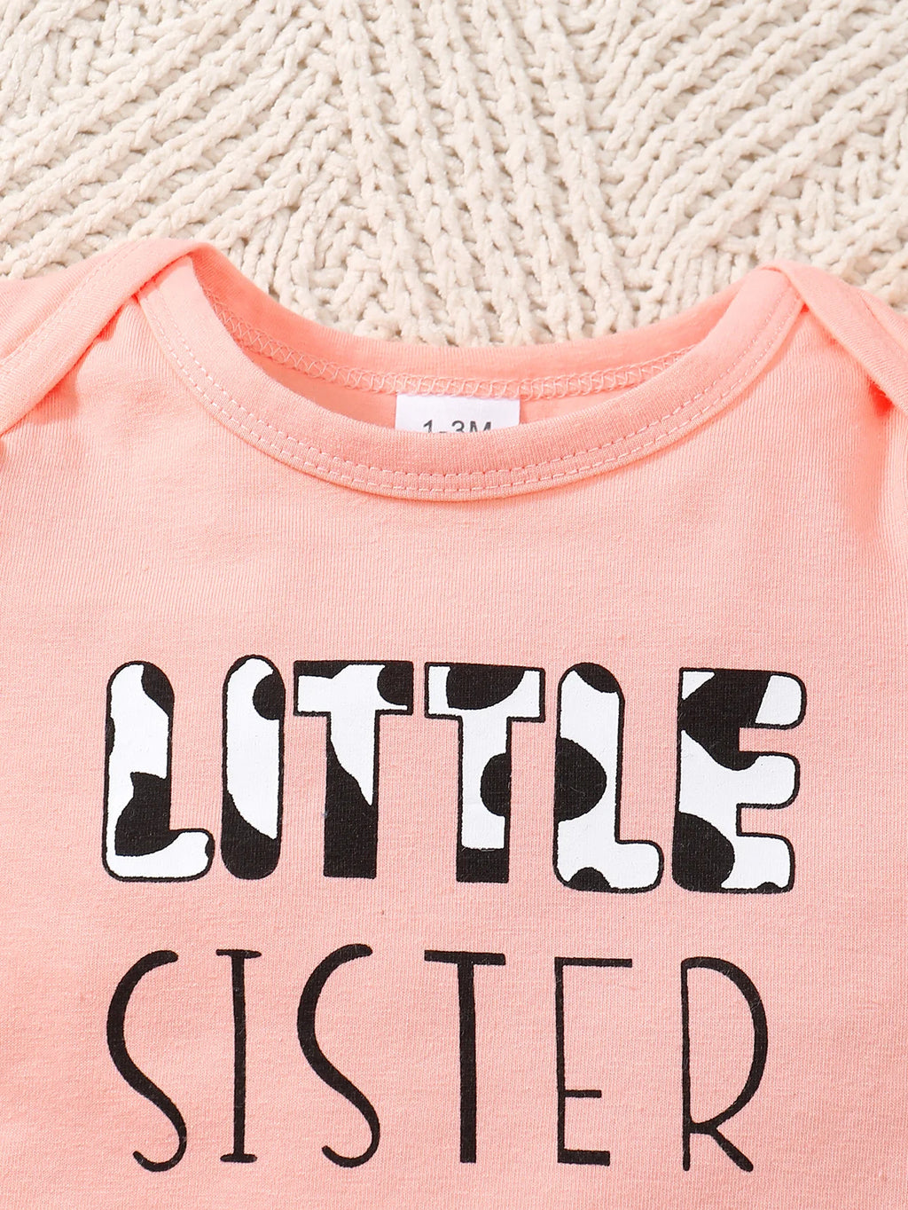 Infant Toddler Girl Summer 2-Piece Set | Short Sleeve Letter Print T-Shirt & Bow Shorts
