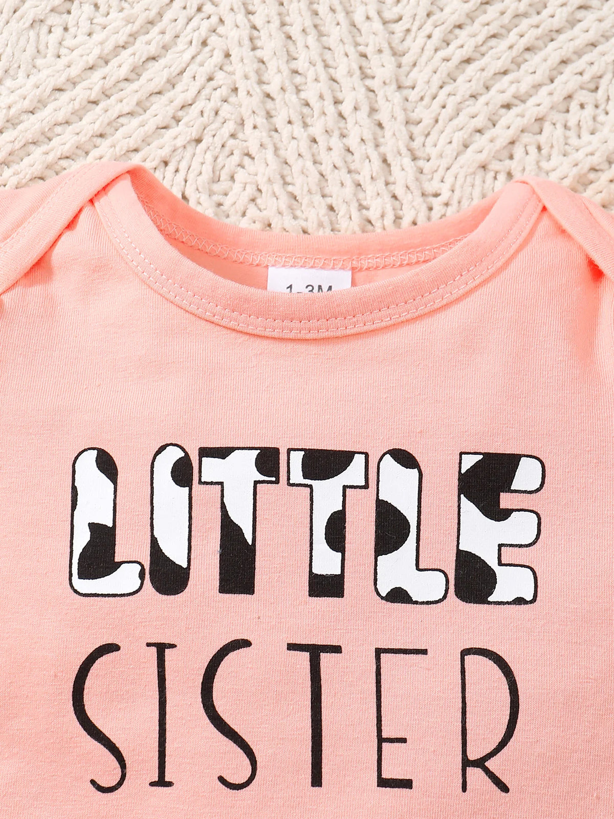 Infant Toddler Girl Summer 2-Piece Set | Short Sleeve Letter Print T-Shirt & Bow Shorts