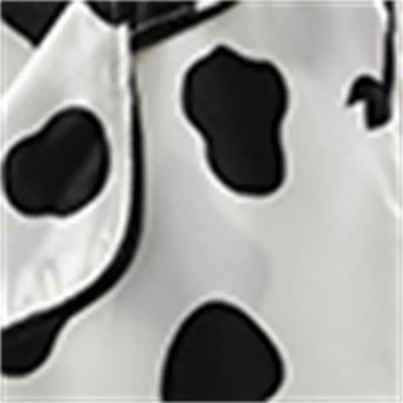 Kids Cartoon Cow Pajama Set – Short Sleeve Top & Pants Sleepwear