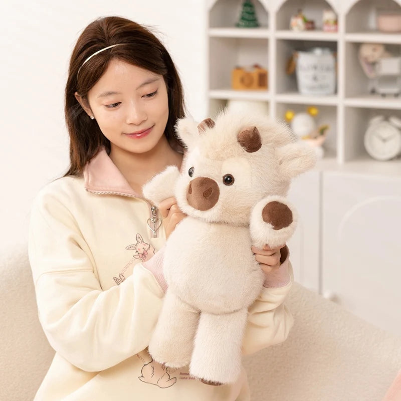 Huggable Highland Cattle Stuffed Animal