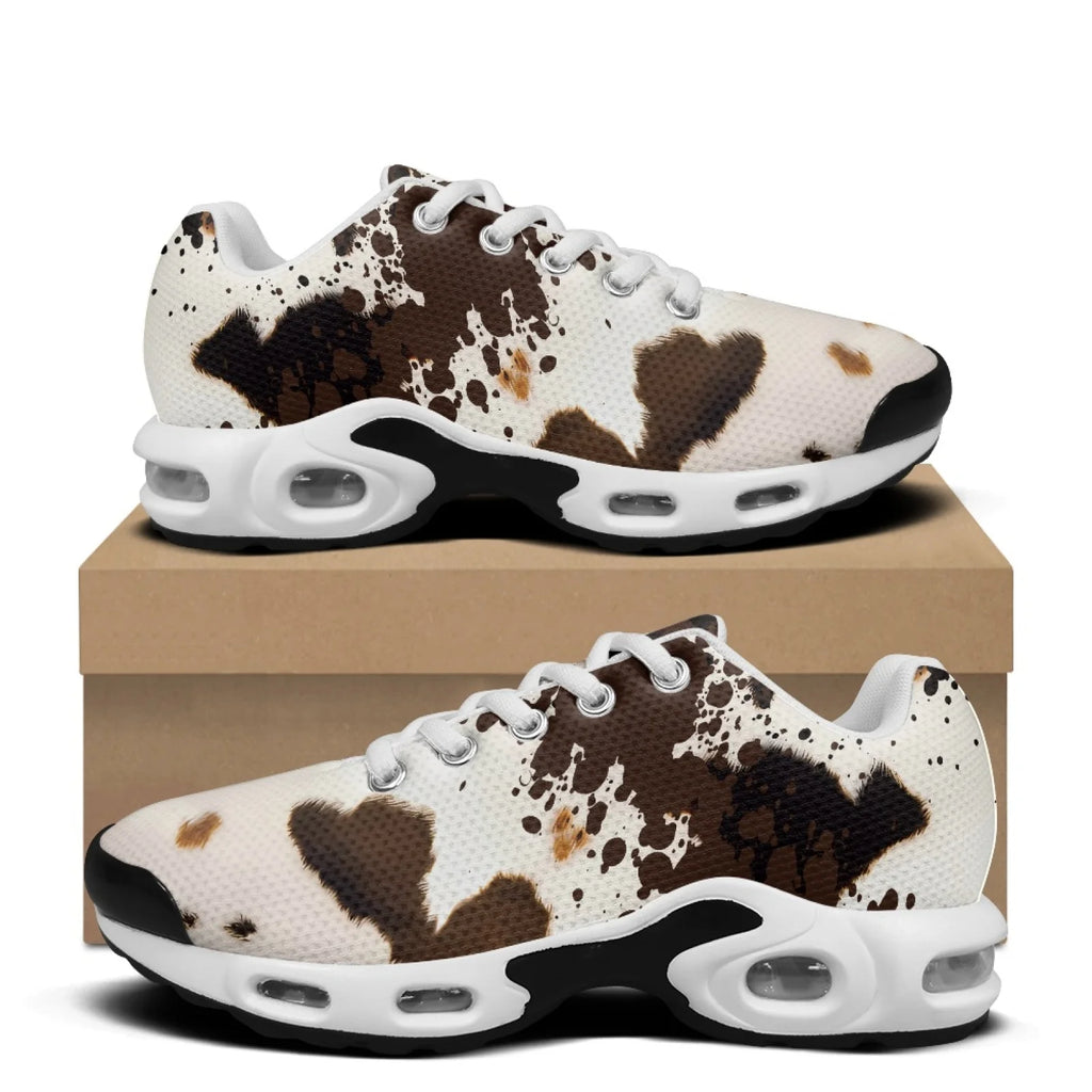 XIXIRIMIDO Air Cushion Cow Print Sneakers