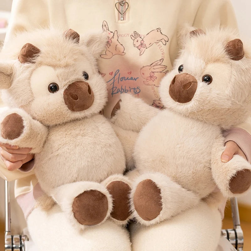 Huggable Highland Cattle Stuffed Animal
