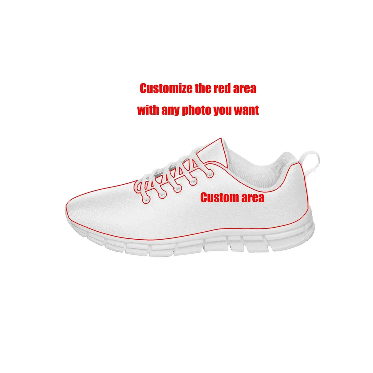 Cow Print 3D Sports Sneakers