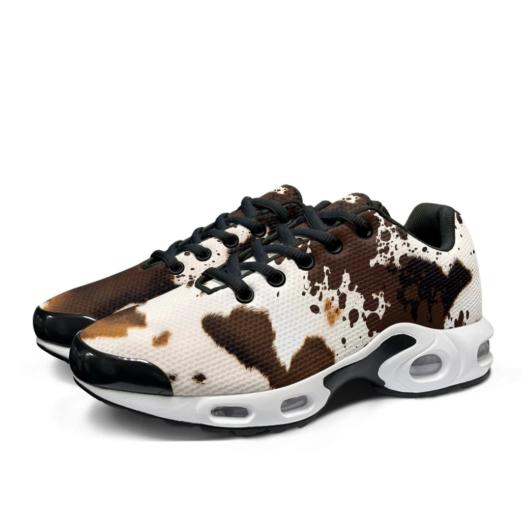 XIXIRIMIDO Air Cushion Cow Print Sneakers