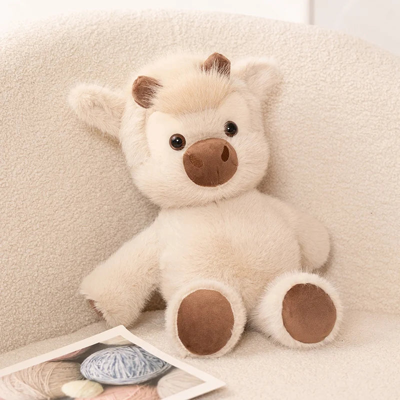 Huggable Highland Cattle Stuffed Animal